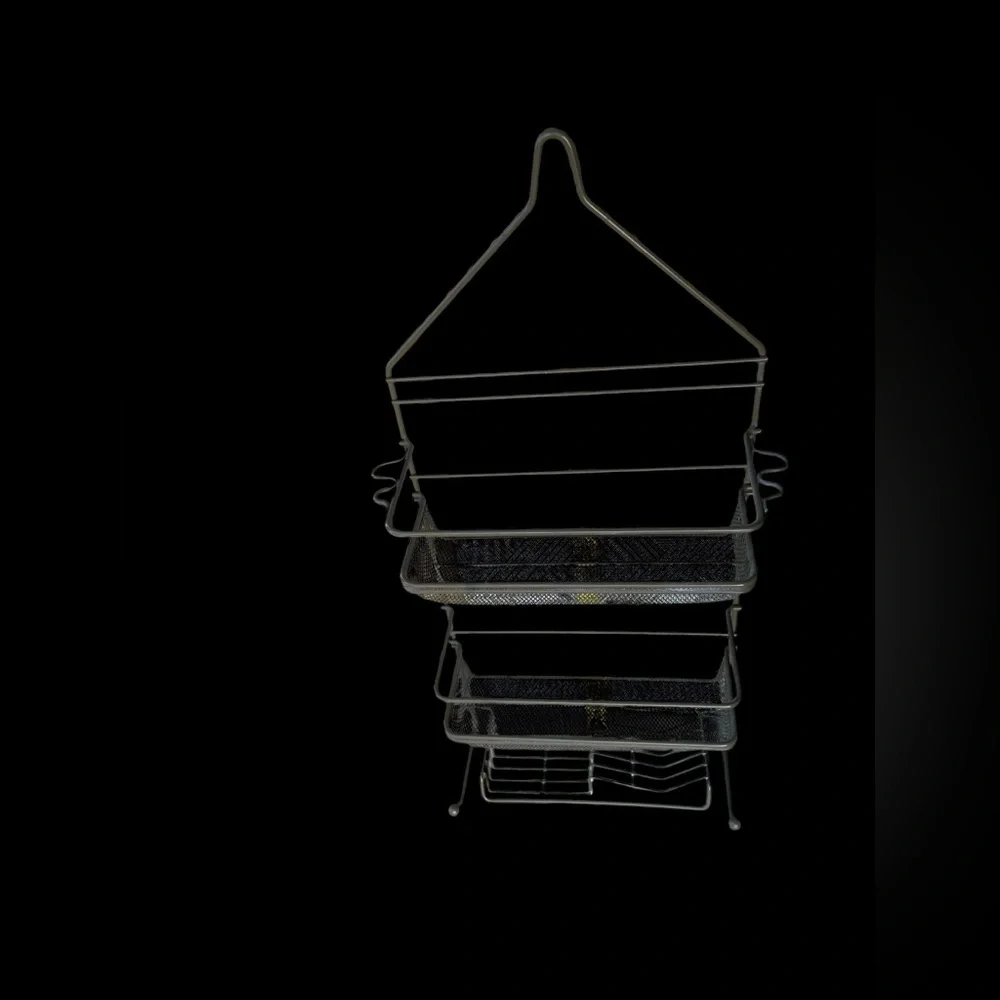 Plastic Coated Metal Shower Caddy 18” - 25” T x 11” - 12.5” W Retail $29.99